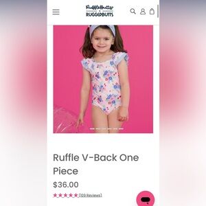 Ruffle Butts 4T Swimsuit